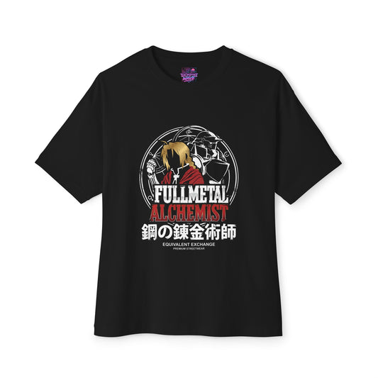 Edward Elric Fullmetal Alchemist State Alchemist Premium Oversized Unisex T-Shirt