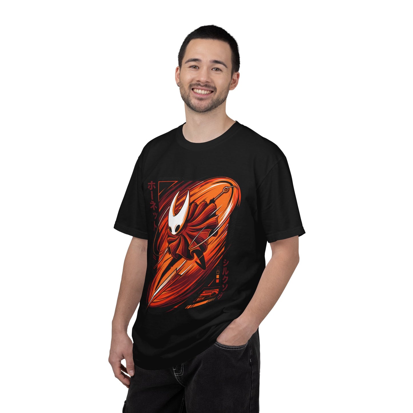 Hornet Hollow Knight Silksong Synthwave Art Premium T-Shirt