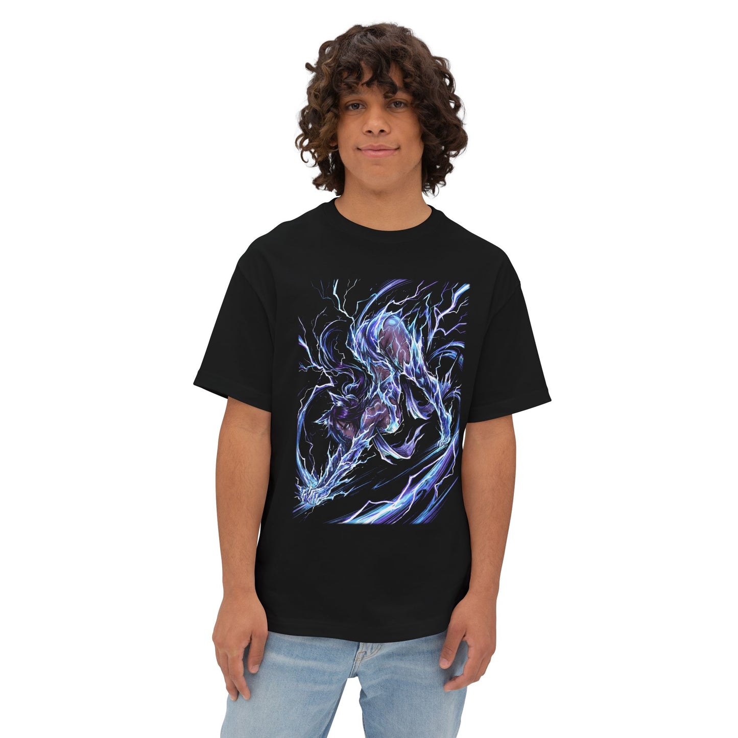 Bleach Yoruichi Shihouin Intelligent Witty Soul Society Knowledge Art Premium Oversized Unisex T-Shirt