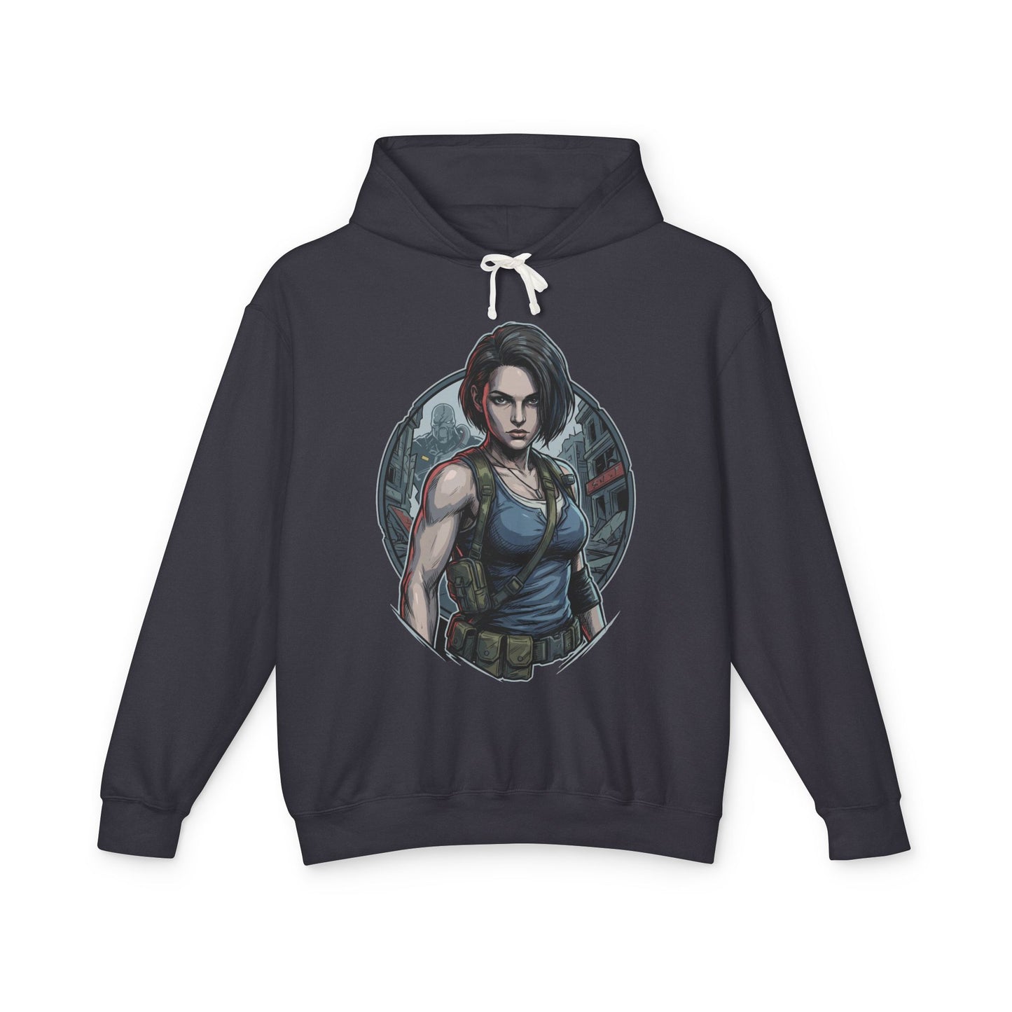 Jill Valentine RE Shirt | Classic Tube Top Beret Survival Horror Gamer Merch Unisex Premium Hoodie
