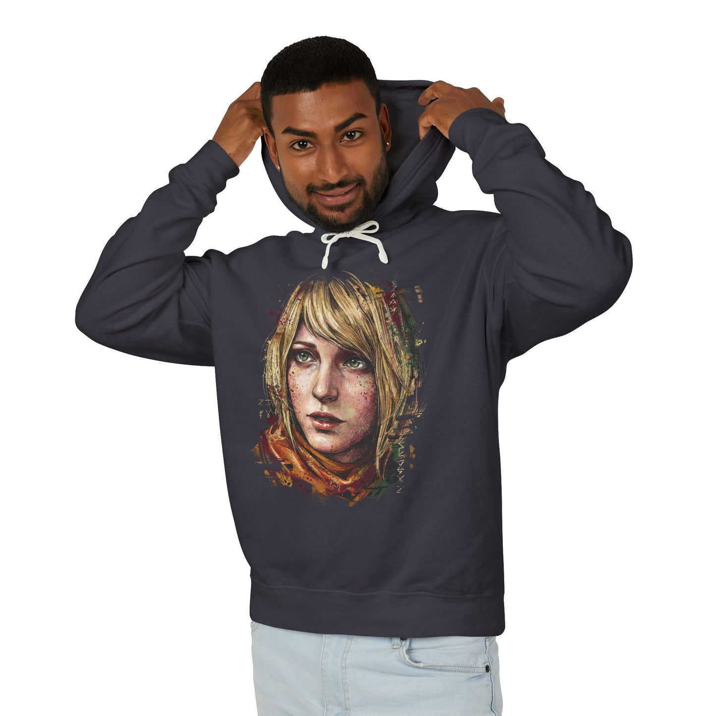 Resident Evil 4 Ashley Graham President's Daughter Kidnapped Design Unisex Premium Hoodie