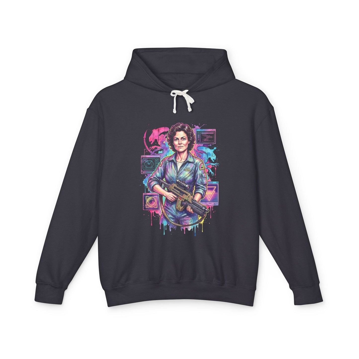 Ripley Last Survivor of the Nostromo Alien Sci-Fi Horror Icon Unisex Premium Hoodie