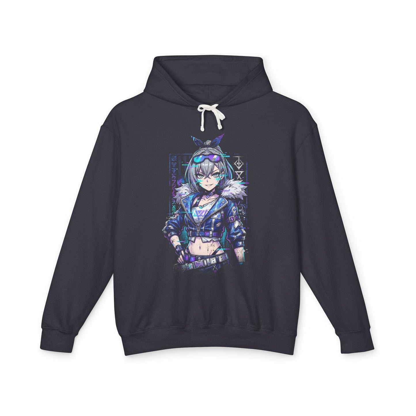 Silver Wolf HSR Crop Top Shorts Thigh Highs Hacker Icon Unisex Premium Hoodie