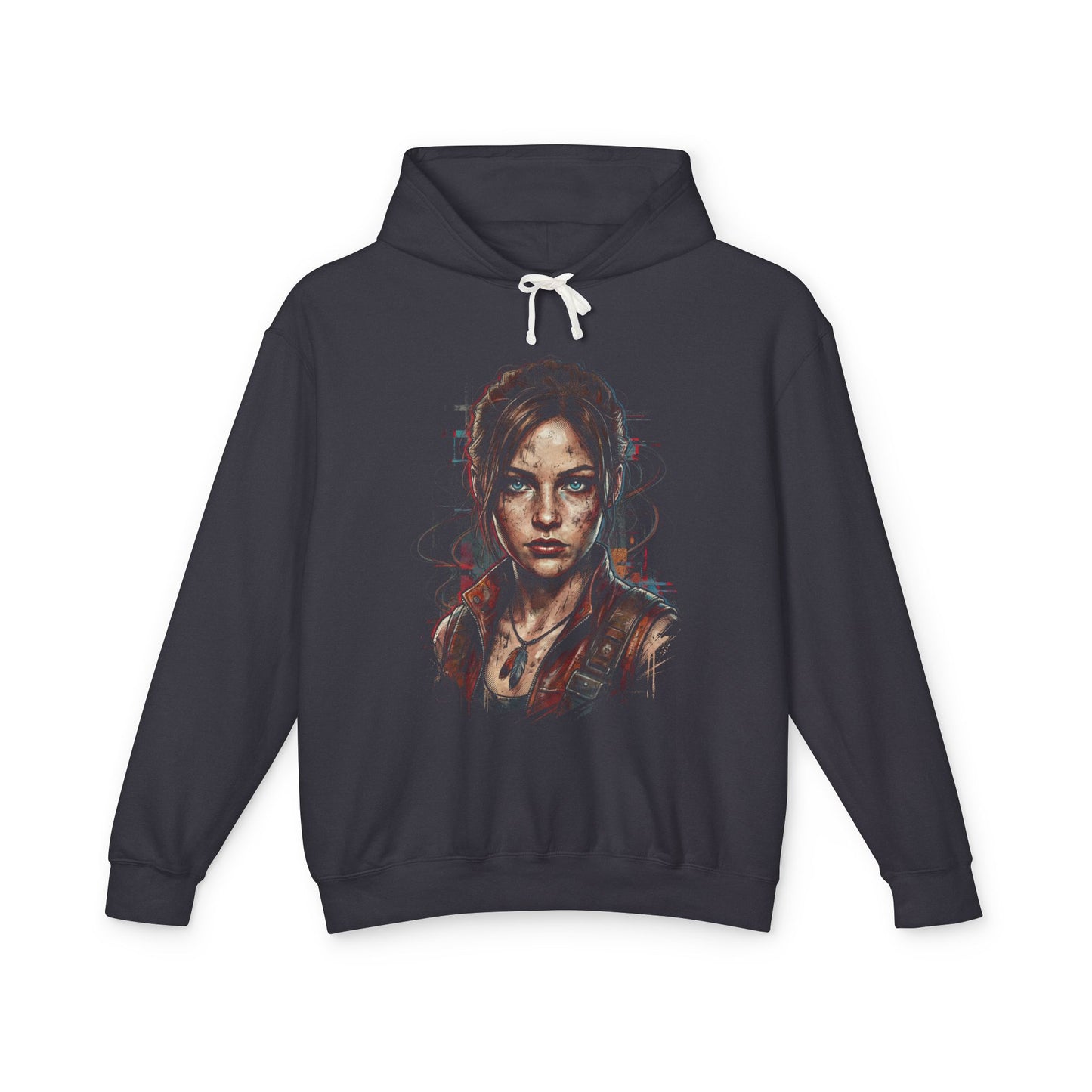 Resident Evil Claire Redfield Raccoon City Survivor Red Jacket Design Unisex Premium Hoodie