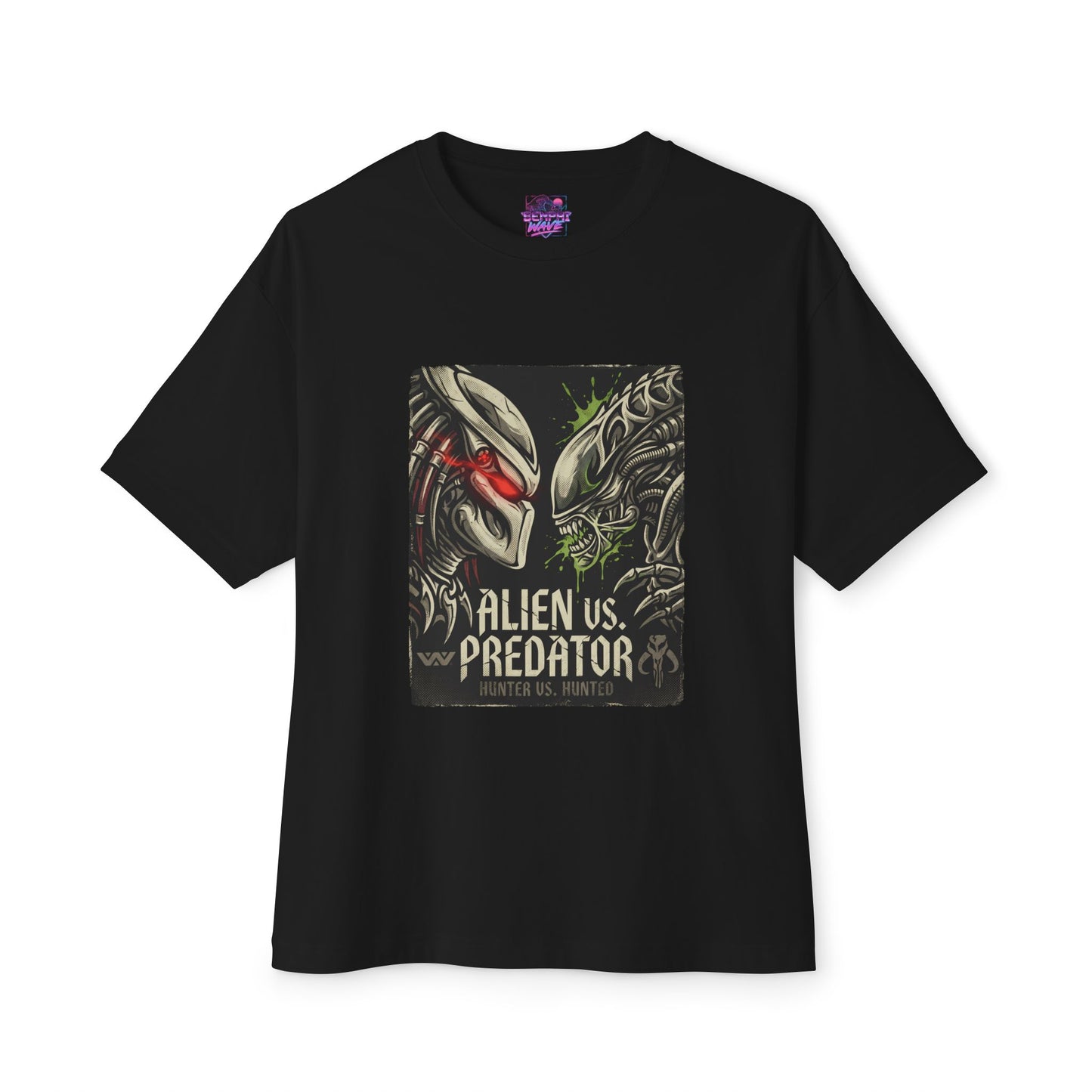 Alien vs Predator 2004: Sci-Fi Horror Icon Premium Oversized Unisex T-Shirt