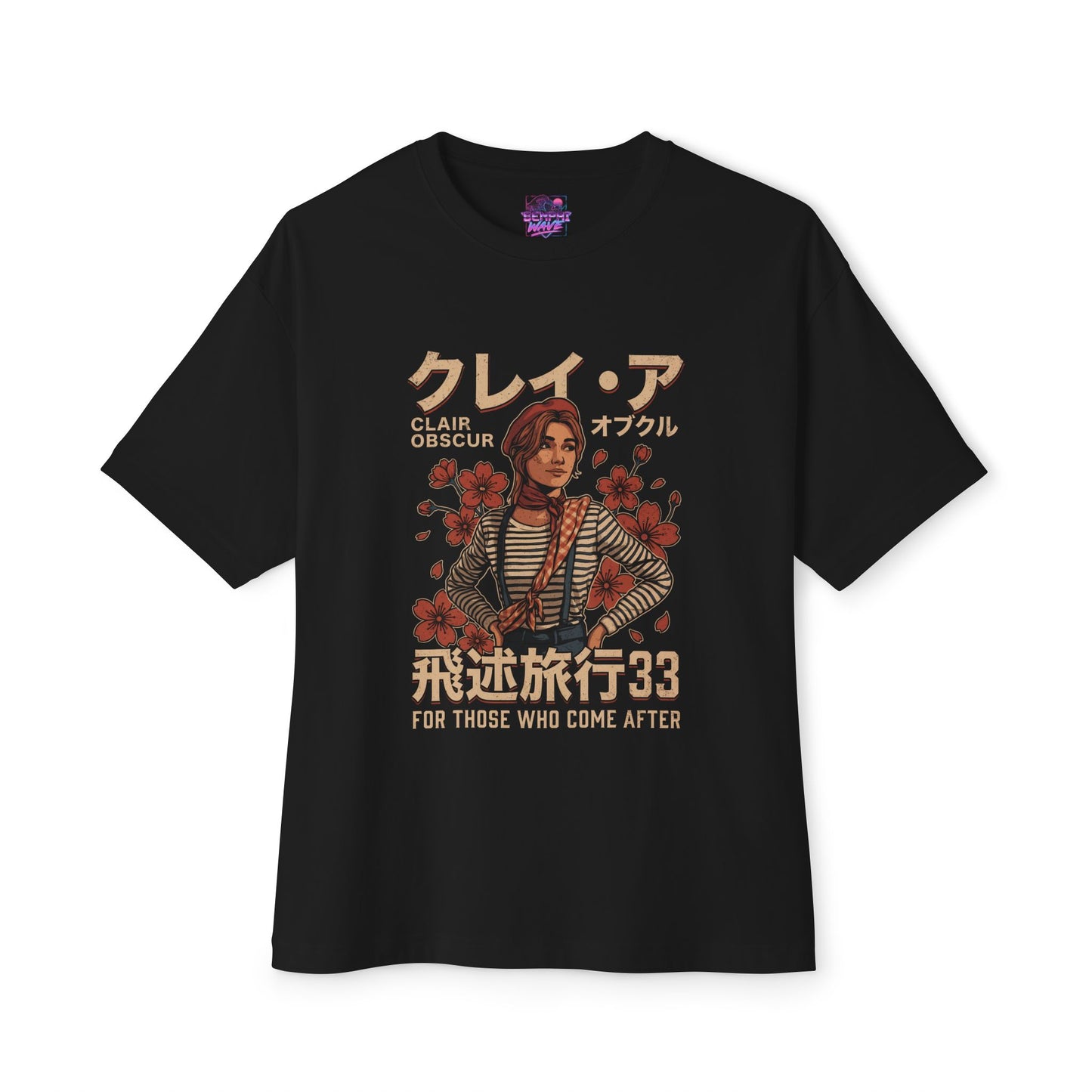 Clair Obscur Expedition 33: Gommage Petal Street Style Premium Oversized Unisex T-Shirt