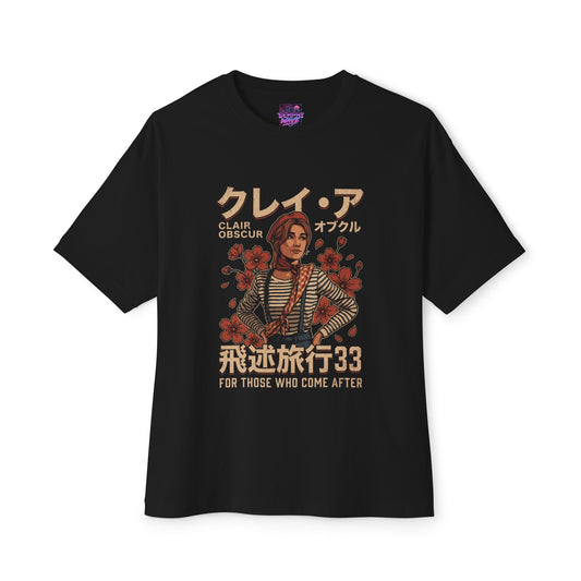 Clair Obscur Expedition 33: Gommage Petal Street Style Premium Oversized Unisex T-Shirt