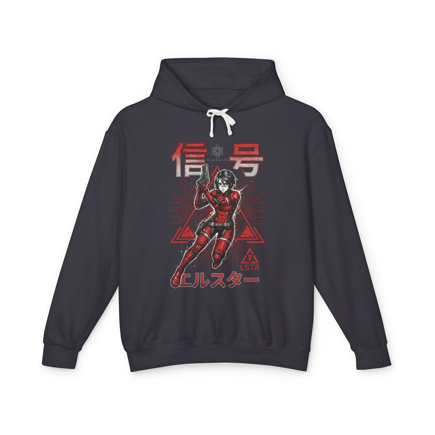 Signalis Elster Technician Replika Retro Pixel Horror Design Unisex Premium Hoodie