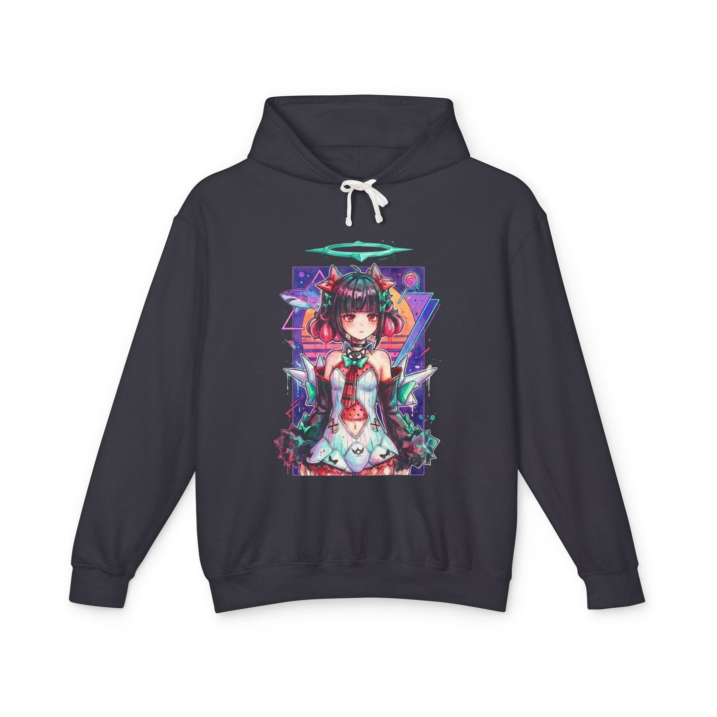 Zenless Zone Zero Nangong Yu Lead Dancer Ether Stun Vaporwave Art Unisex Premium Hoodie