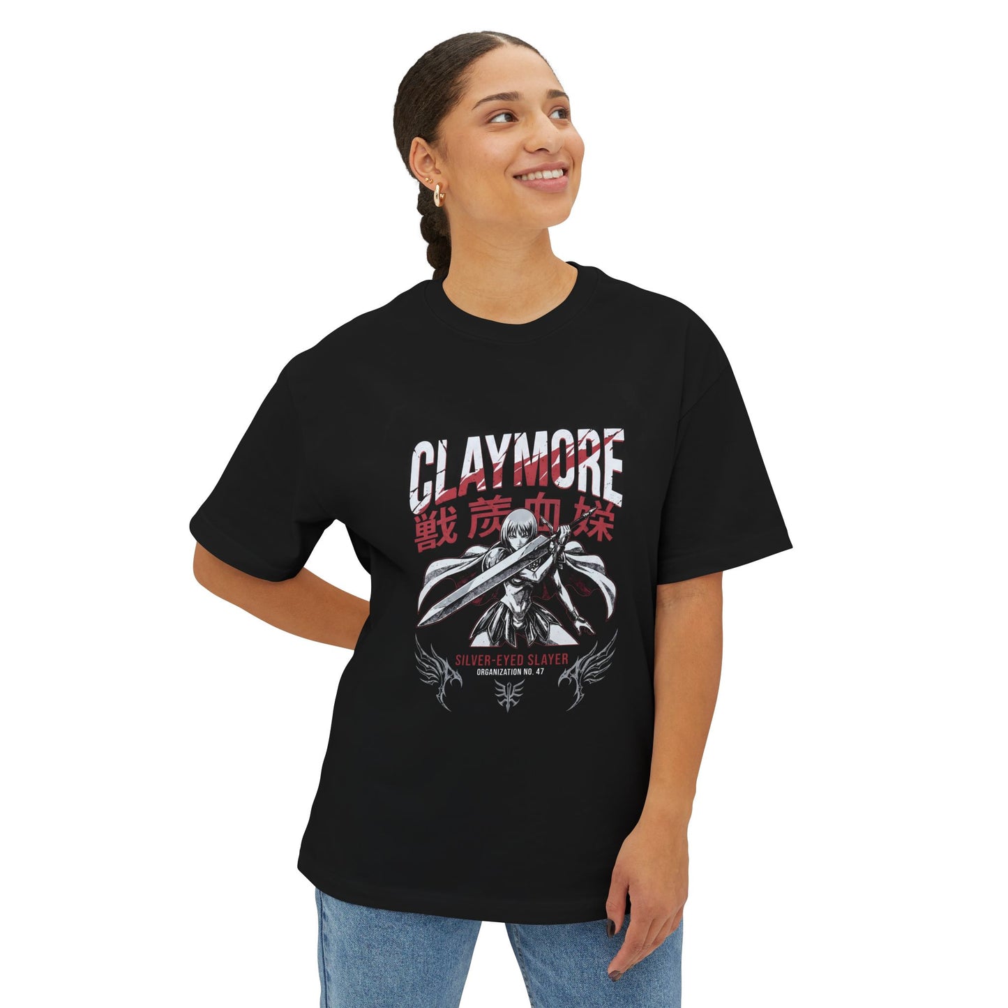 Claymore Organization Claymore Warriors Premium Oversized Unisex T-Shirt