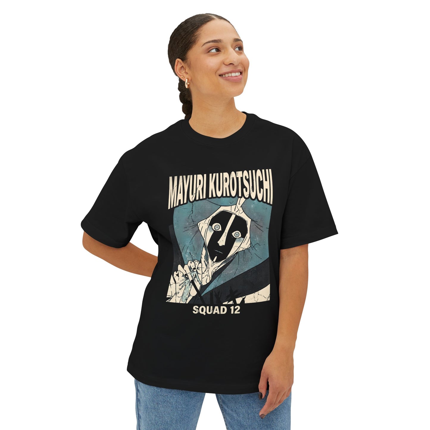 Mayuri Kurotsuchi Bleach Manga Vintage Streetwear Graphic