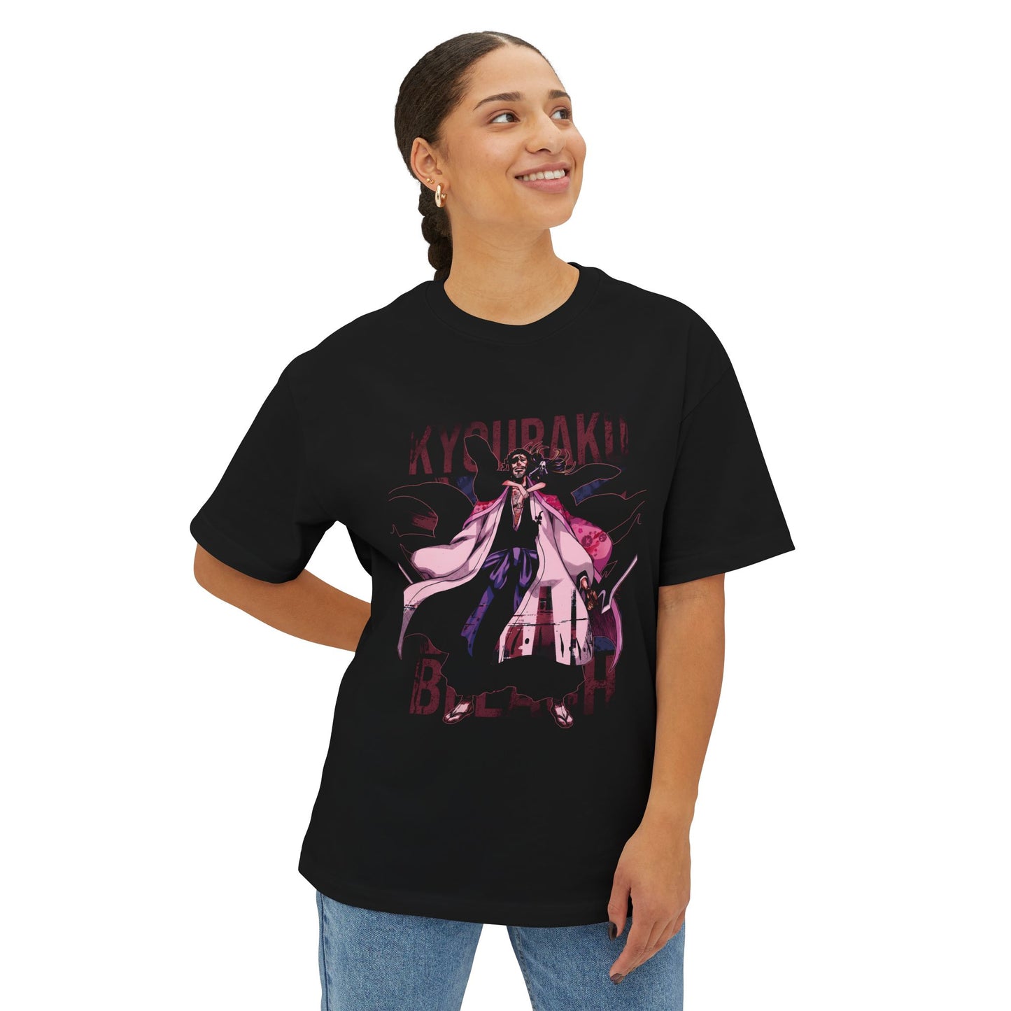 Kyouraku 8th Squad Commander Premium Oversized Unisex T-Shirt