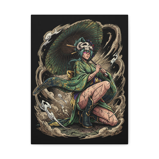 Nelliel Tu Gamuza Bleach Brave Souls Parasol Canvas Print