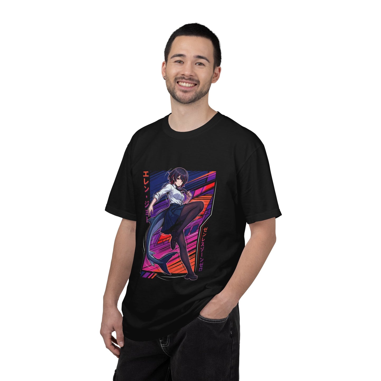Ellen Joe Zenless Zone Zero 80s Neon Shark Tail Premium T-Shirt