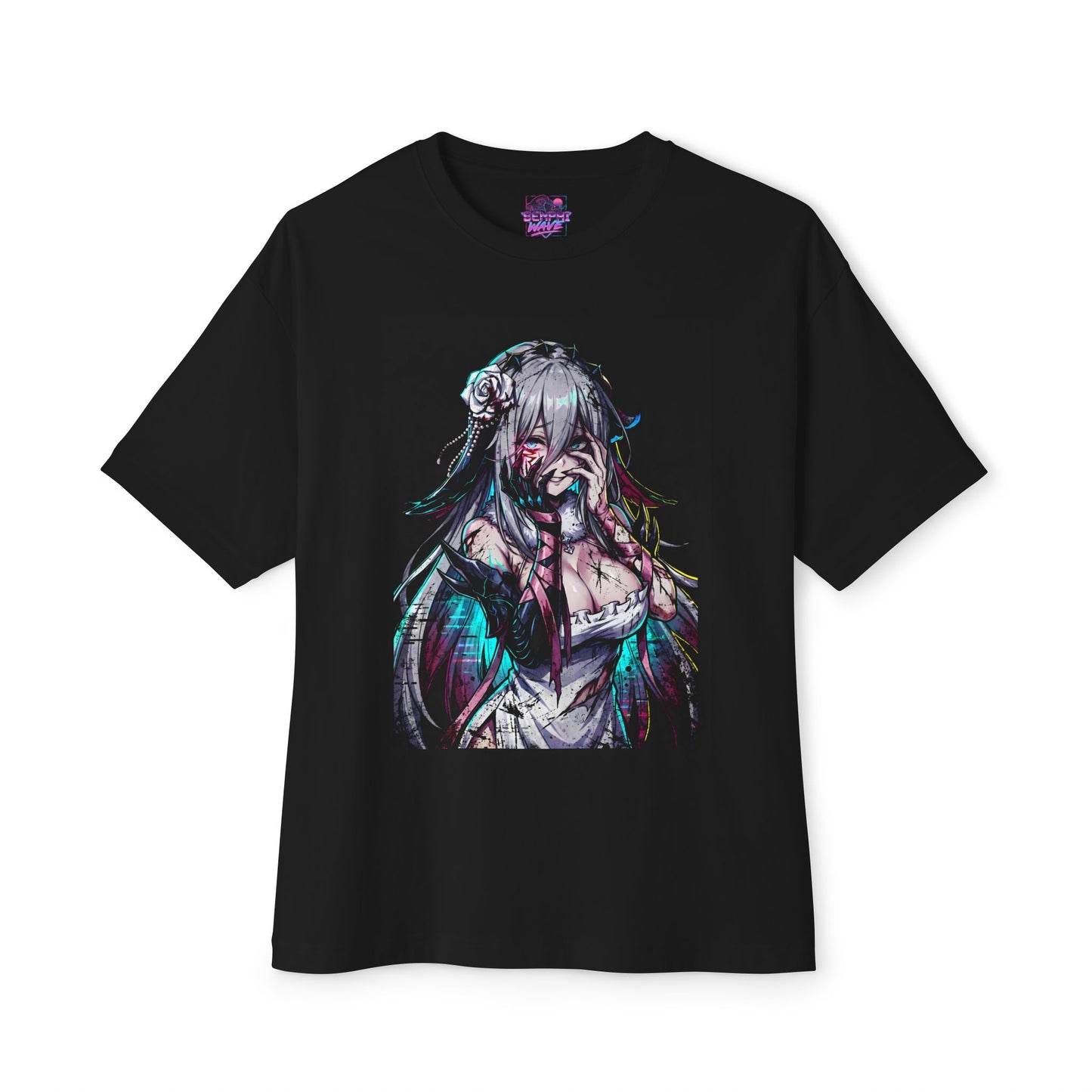 Chaos Zero Nightmare Lovecraftian Void – Dark Fantasy Art Premium Oversized Unisex T-Shirt
