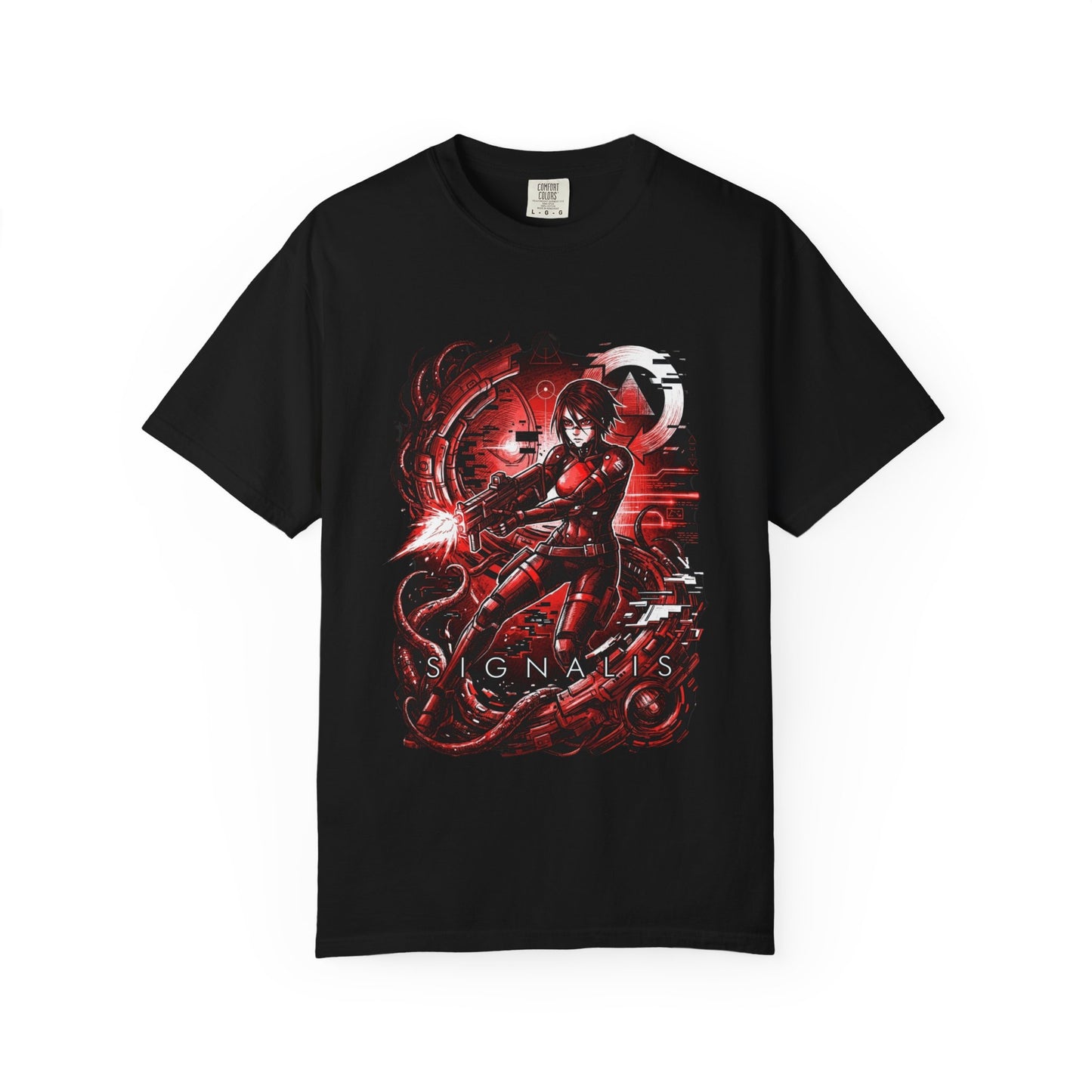 Signalis Cosmic Secret Unravel Horror Aesthetic Icon Premium T-Shirt