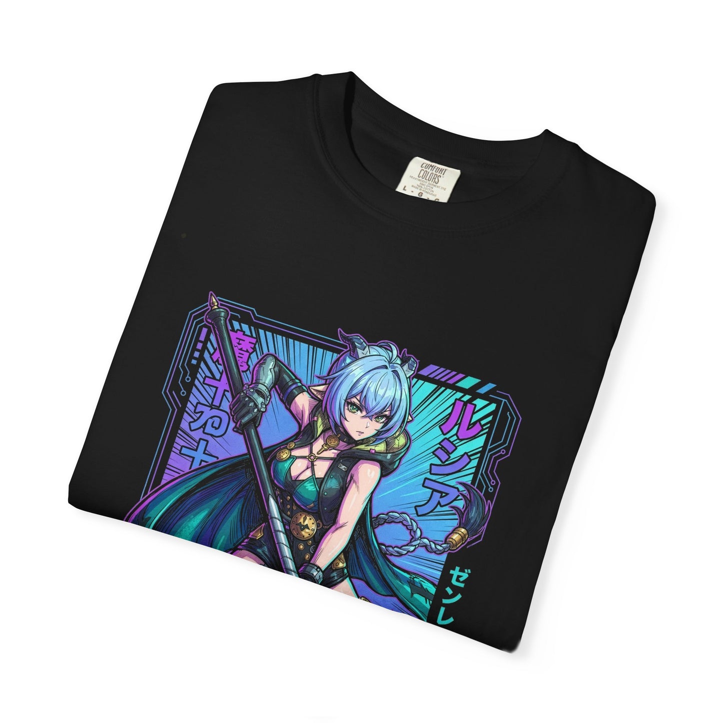Zenless Zone Zero Lucia Elowen Retro Synthwave Ether Premium T-Shirt
