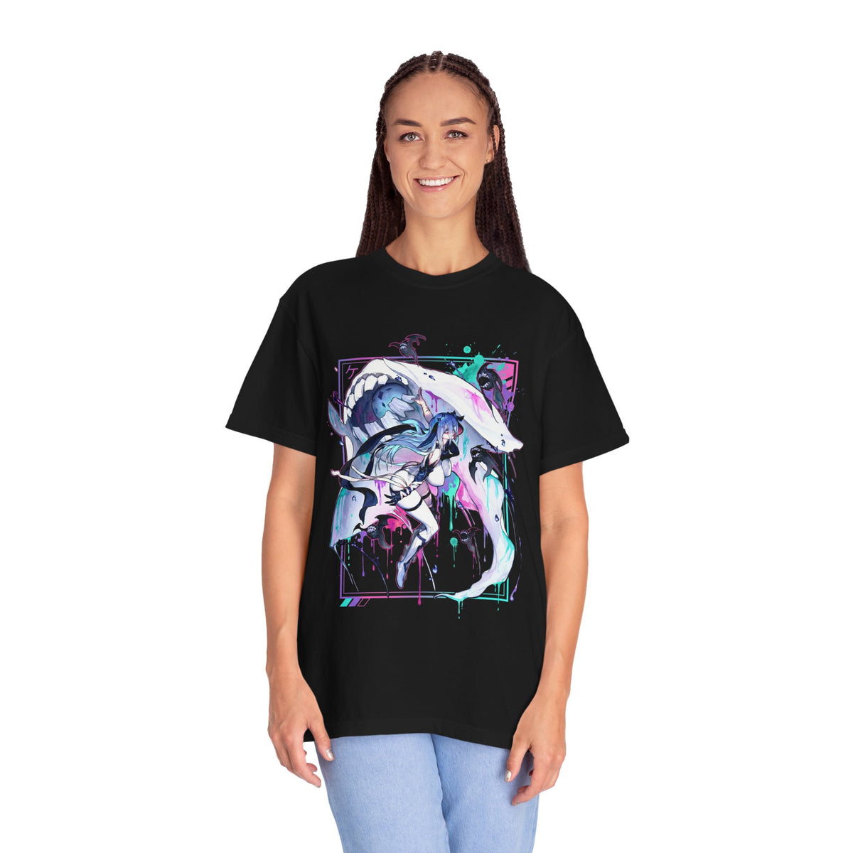 Narja Flying Wyrm Elysion Mental Link Chaos Zero Nightmare Fan Design Premium T-Shirt