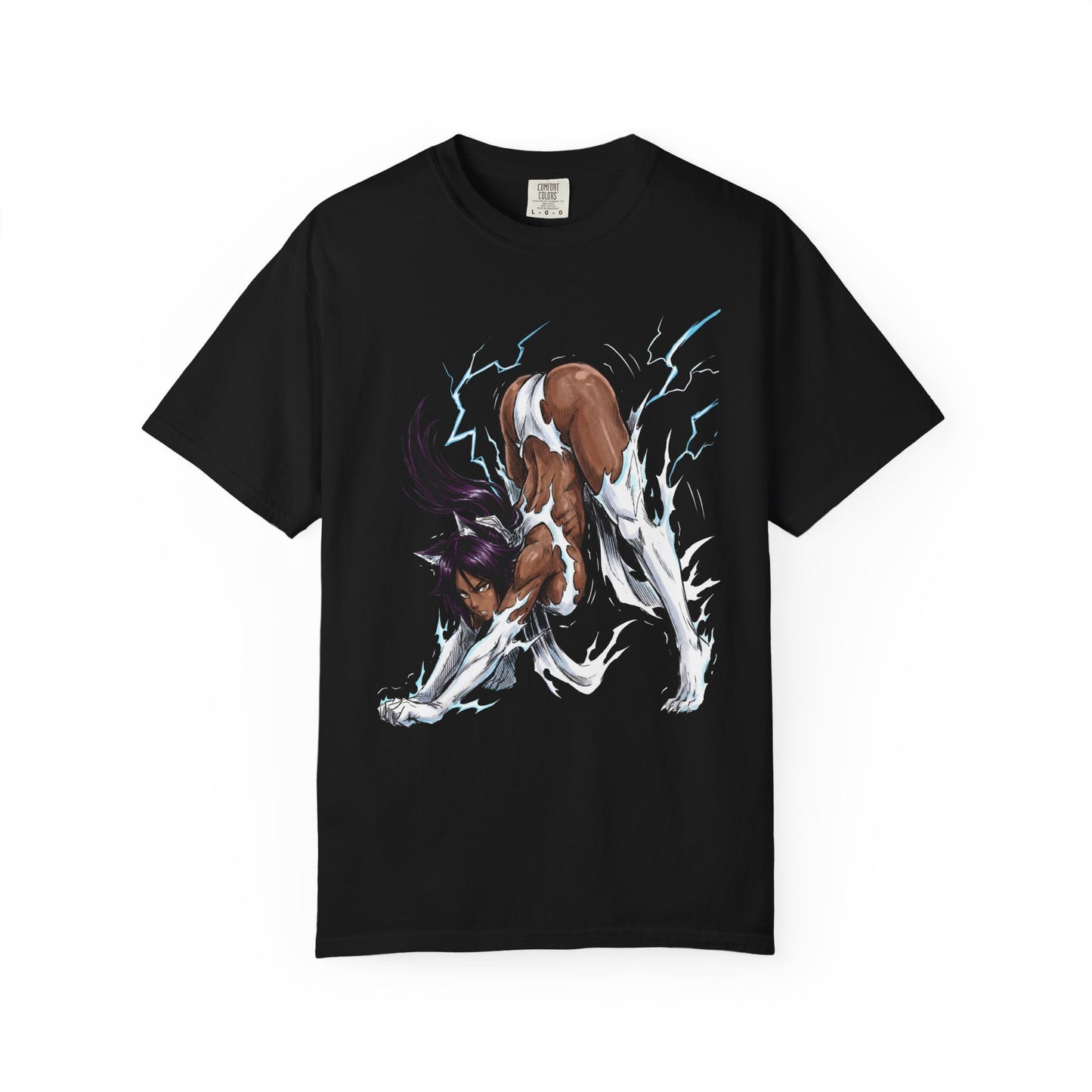 Bleach Yoruichi Shihouin Flash Goddess Martial Arts Master Design Premium T-Shirt