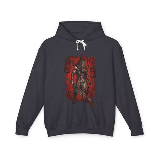 Dripping Rust Pyramid Head Silent Hill 2 Remake Executioner Great Knife Unisex Premium Hoodie