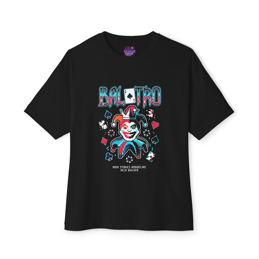 Balatro: Poker Roguelike Deck Builder Hypnotic Combos Premium Oversized Unisex T-Shirt