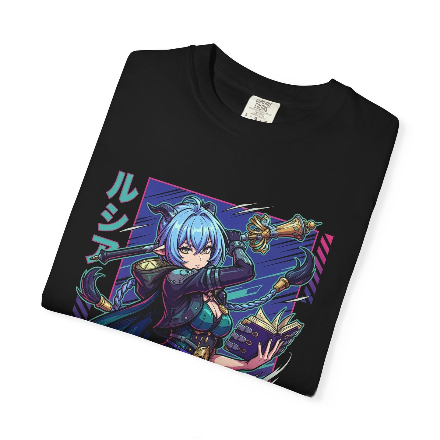 Zenless Zone Zero Lucia Elowen Vaporwave Prosthetic Premium T-Shirt