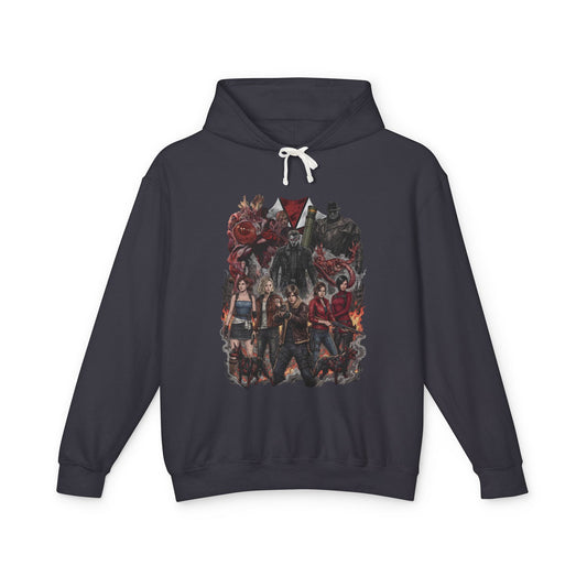 Resident Evil RE9 Grace Jill Claire Ada Chris Nemesis Chaos Design Unisex Premium Hoodie