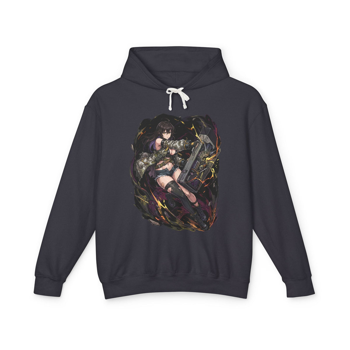 Chaos Zero Nightmare Maribel Heavy Cannon Gold Sparks Fan Art Hoodie