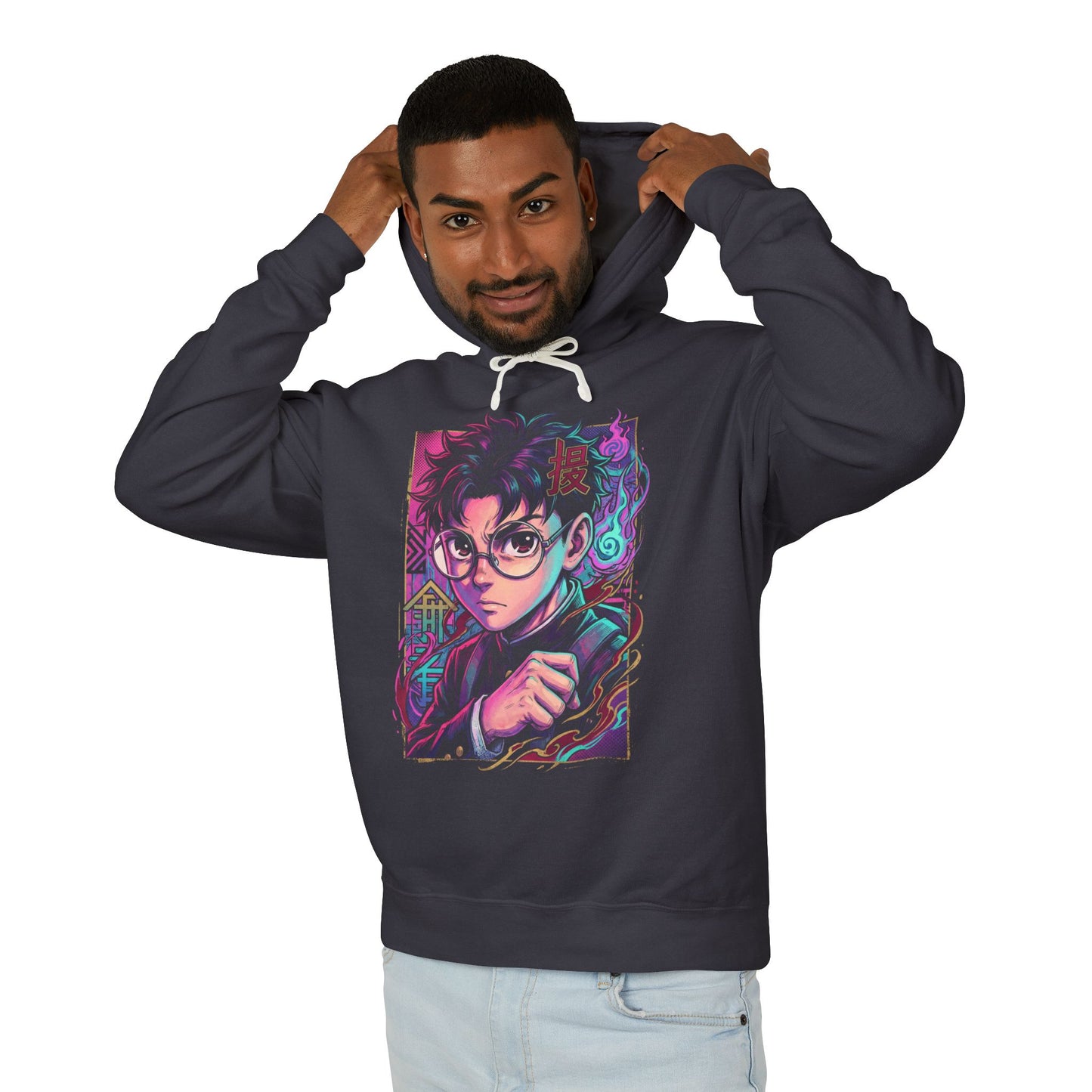 Okarun Dandadan Psychic Powers Ghost Hunter Design Unisex Premium Hoodie