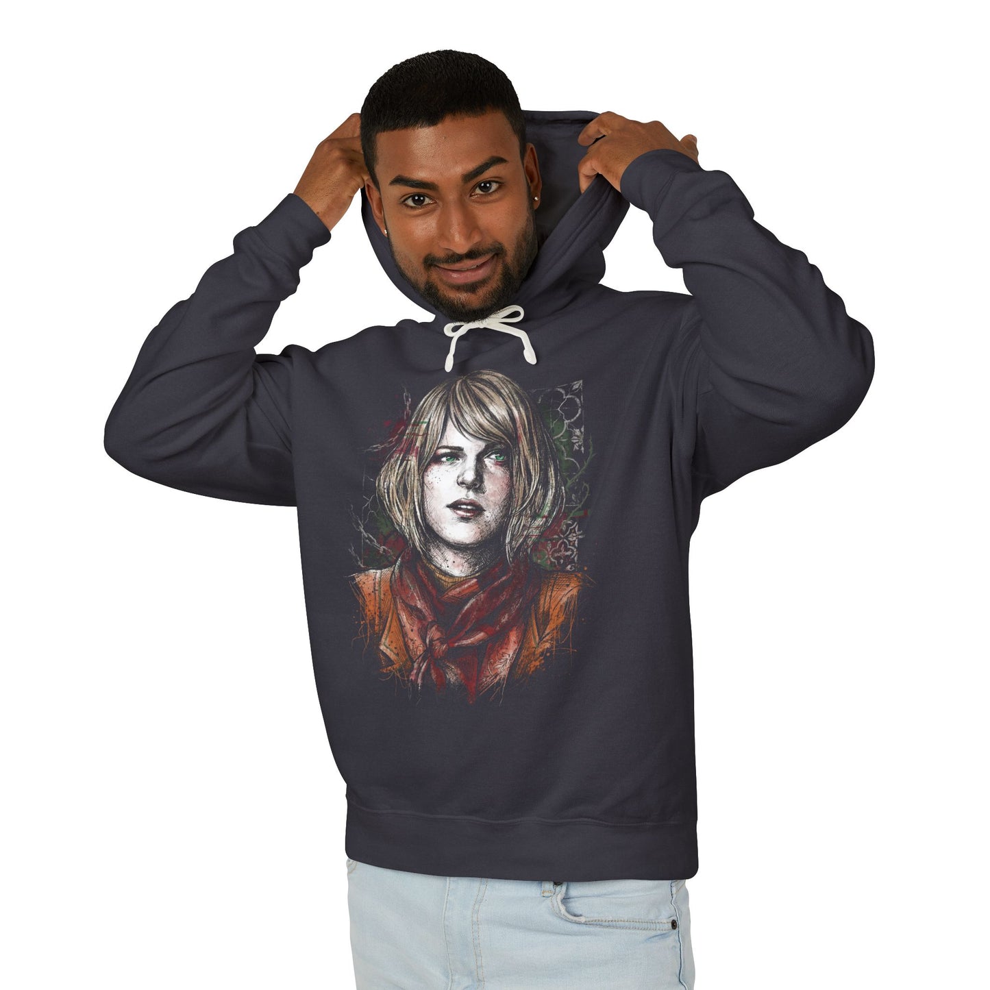Resident Evil 4 Ashley Graham President's Daughter Kidnapped Design Unisex Premium Hoodie