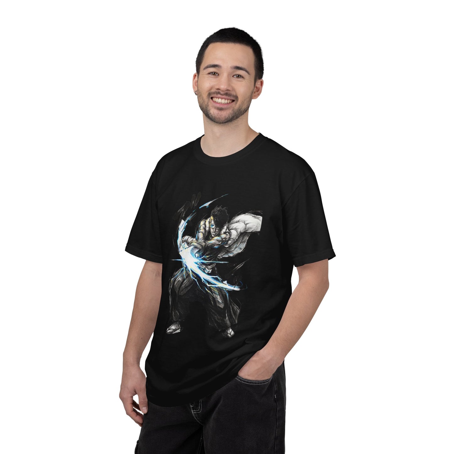 Bleach Ōetsu Nimaiya Puffer Jacket Sunglasses Art Premium T-Shirt