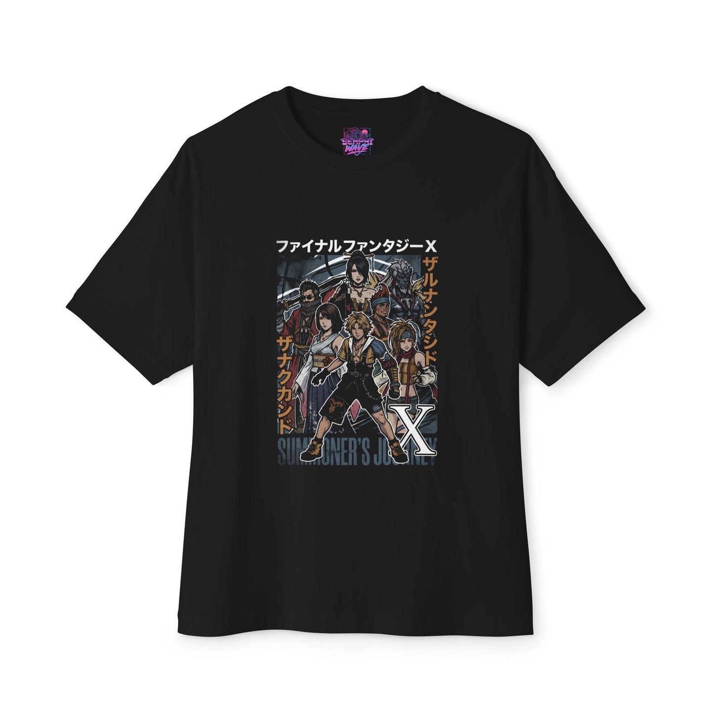 Tidus & Yuna Zanarkand Dream – Final Fantasy X Romance Premium Oversized Unisex T-Shirt