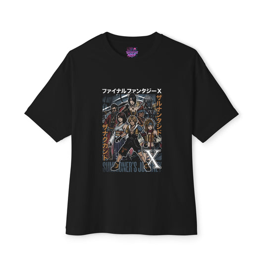 Tidus & Yuna Zanarkand Dream – Final Fantasy X Romance Premium Oversized Unisex T-Shirt