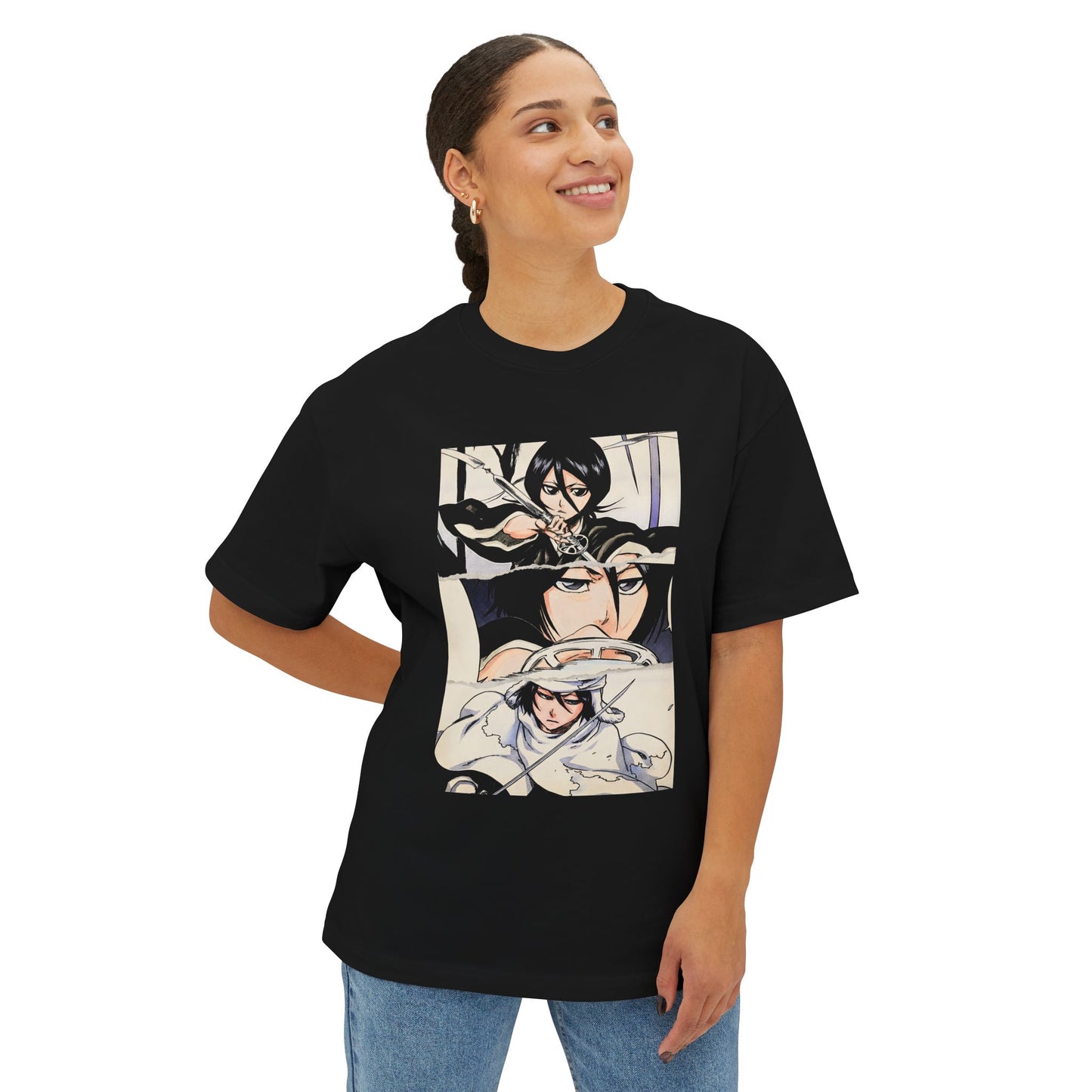 Rukia Kuchiki Bleach Manga Scene Vintage Streetwear Shirt