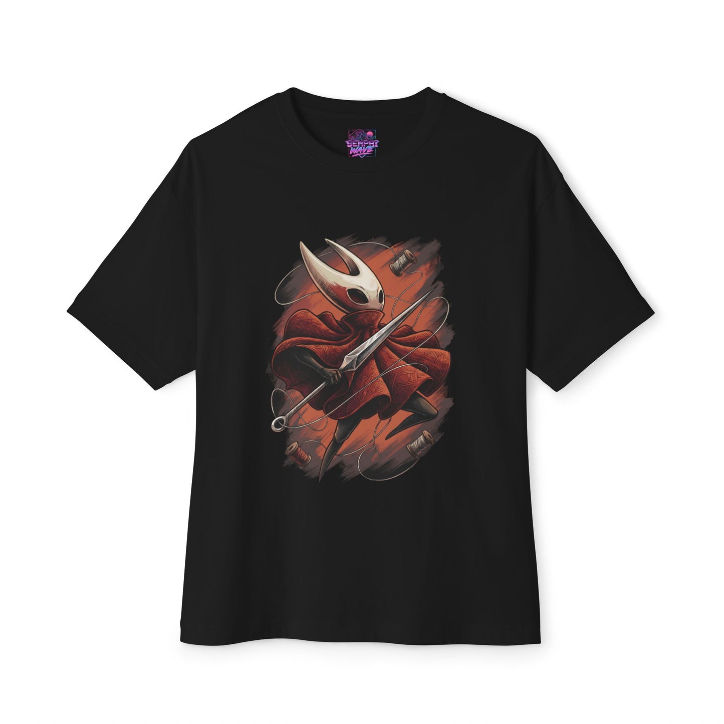 Hollow Knight Silksong Hornet Design Shirt | Silk Dash Protector Fan Tee Premium Oversized Unisex T-Shirt