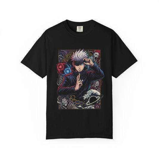 Jujutsu Kaisen Satoru Gojo Six Eyes Limitless Iconic Design Premium T-Shirt