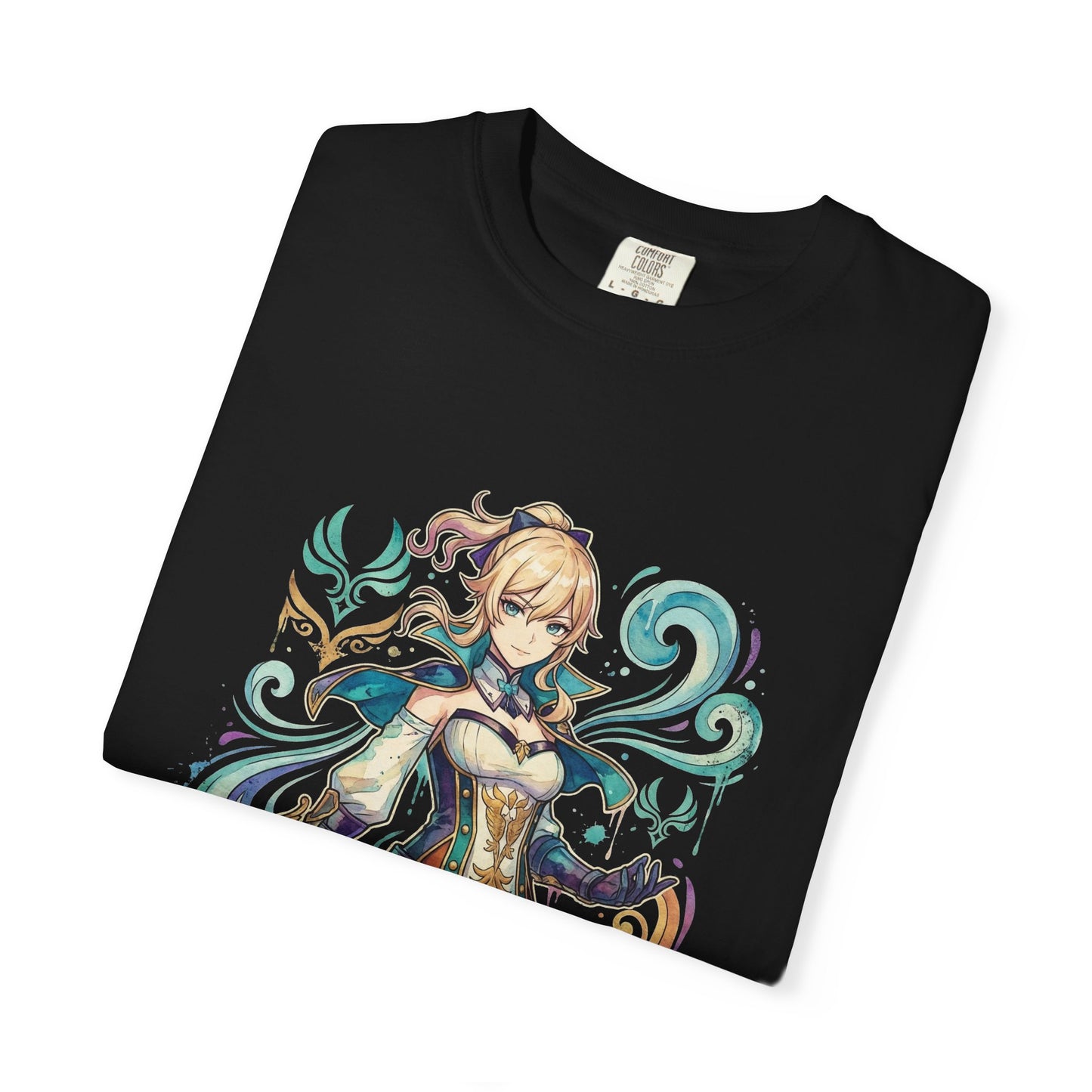 Genshin Impact Jean Gunnhildr Blonde Hair Grey Eyes Portrait Premium T-Shirt