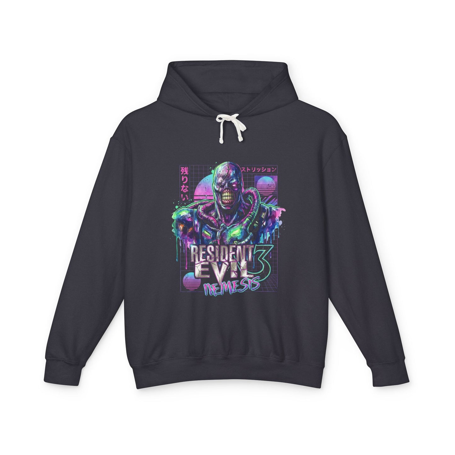 Retro Resident Evil Survival Horror PS1 Style Mansion Entrance Art Unisex Premium Hoodie