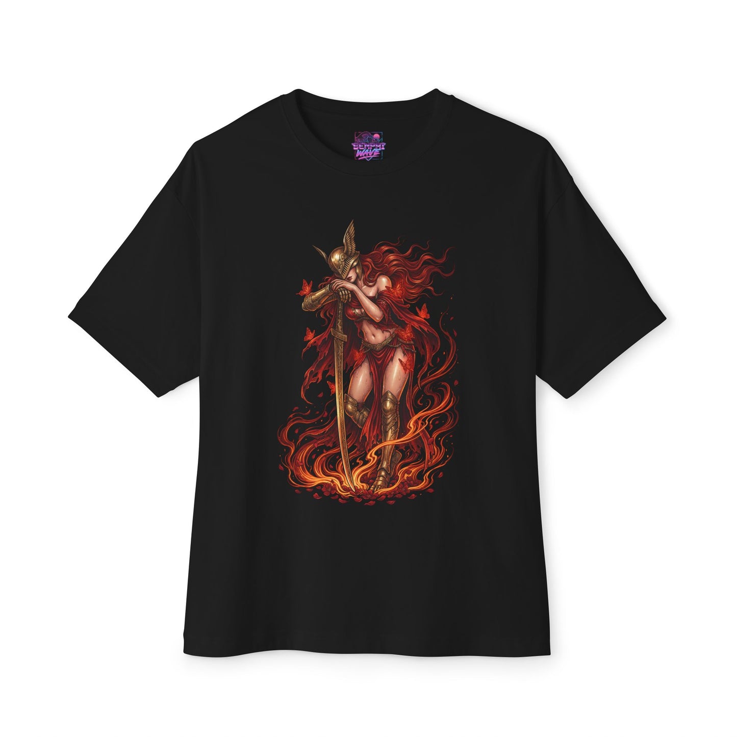 Blade of Miquella Malenia Valkyrie Armor Art Premium Oversized Unisex T-Shirt