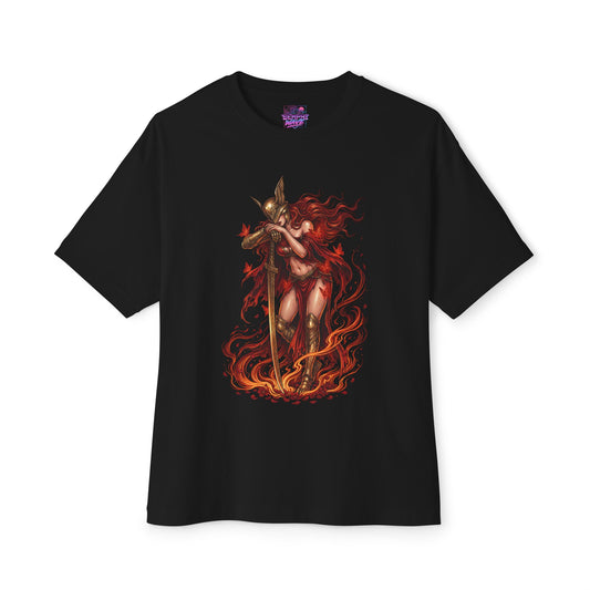 Blade of Miquella Malenia Valkyrie Armor Art Premium Oversized Unisex T-Shirt