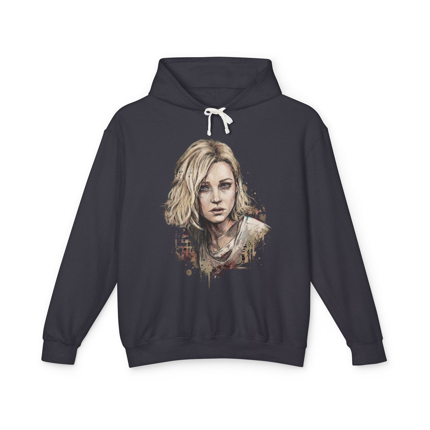Resident Evil 9 Grace Ashcroft Stealth Deduction Powerless Icon Unisex Premium Hoodie
