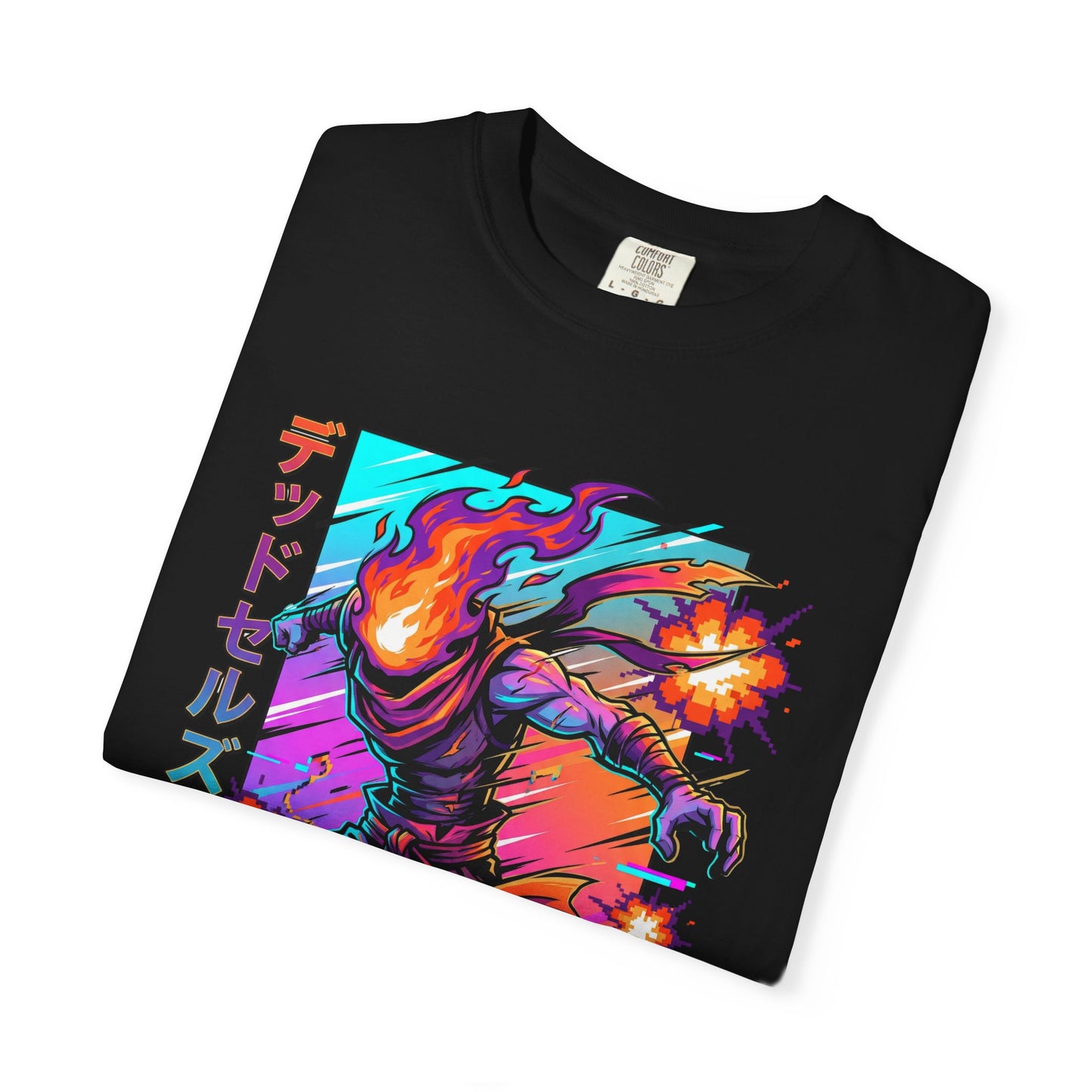 Dead Cells The Beheaded Retro Indie Pixel Art Design Premium T-Shirt