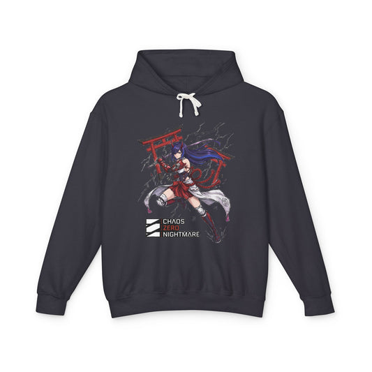 Chizuru: Shadow of the Moon Sword – Chaos Zero Nightmare Unisex Premium Hoodie