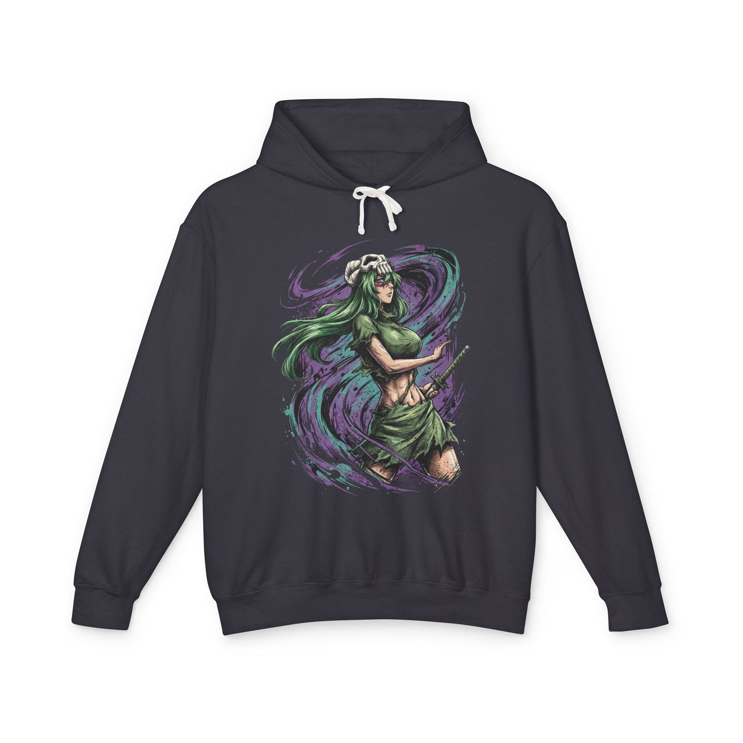 Green Hair Arrancar Warrior Nelliel Tu Gamuza Brave Souls Unisex Premium Hoodie