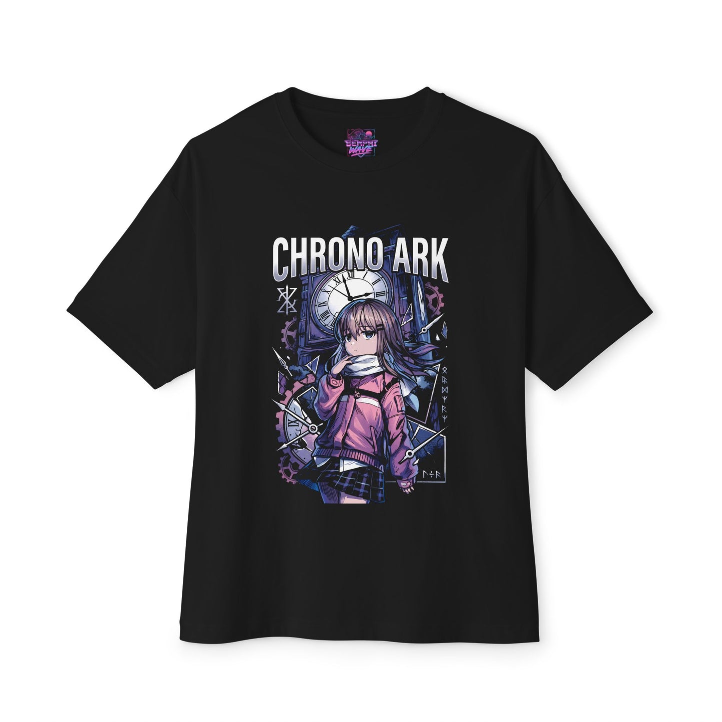 Chrono Ark Heroine Anime Gaming Graphic Tee Premium Oversized Unisex T-Shirt