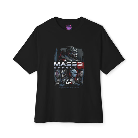 Mass Effect Award-Winning Sci-Fi RPG Epic Narrative Premium Oversized Unisex T-Shirt