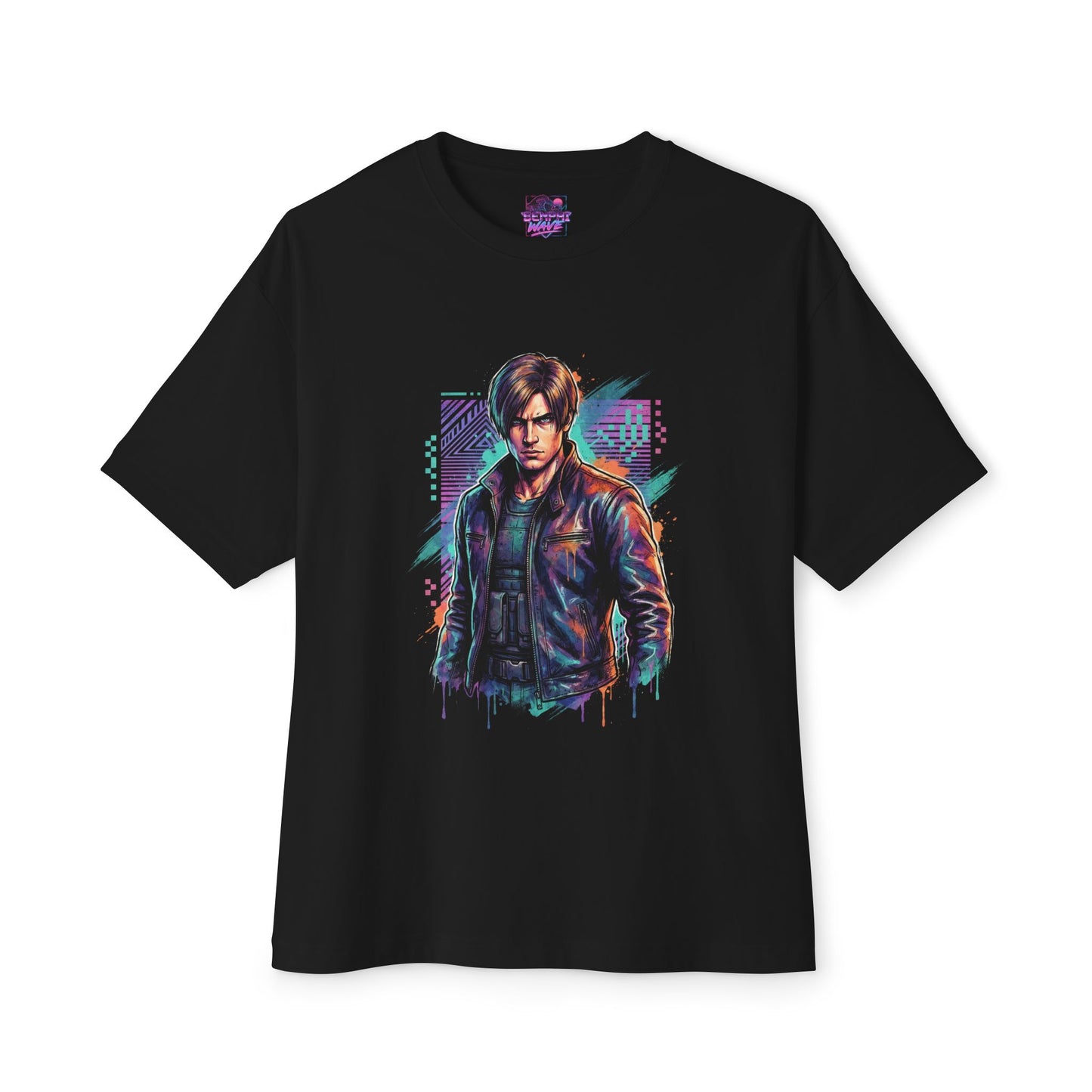 Resident Evil Leon S Kennedy Premium Oversized Unisex T-Shirt