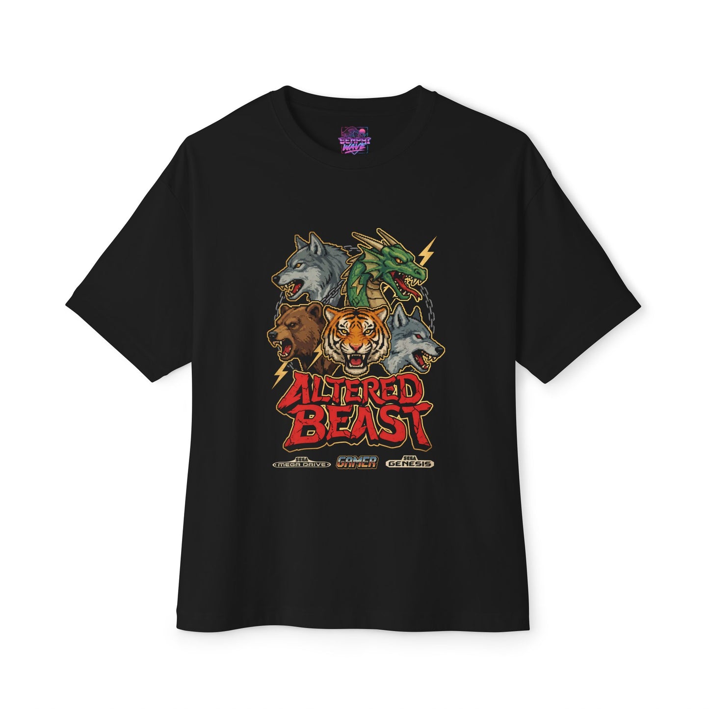 Altered Beast Beast Warriors Gaming Graphic Tee Premium Oversized Unisex T-Shirt