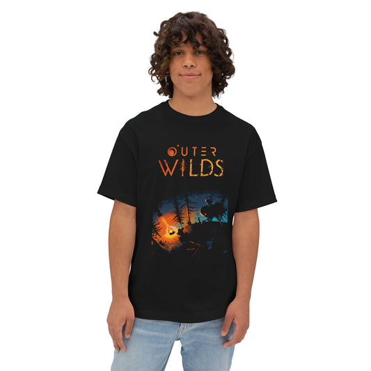 Outer Wilds Time Loop – Timber Hearth Space Adventure Premium Oversized Unisex T-Shirt