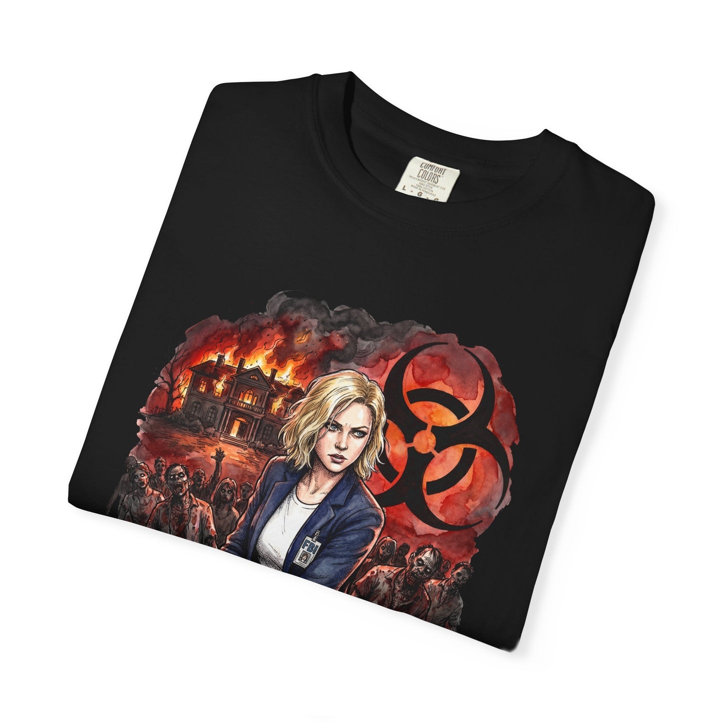 Grace Ashcroft Resident Evil 9 Mother Alyssa Death Haunt Portrait Premium T-Shirt